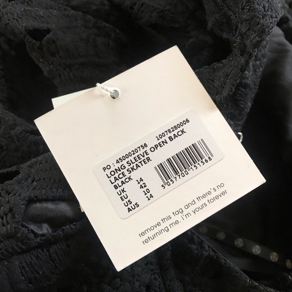 Women's Missguided Open Back Embroidered Lace - Picture 4 of 6